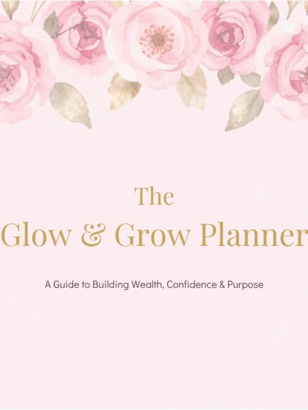 Glow & Grow Planner - Digital